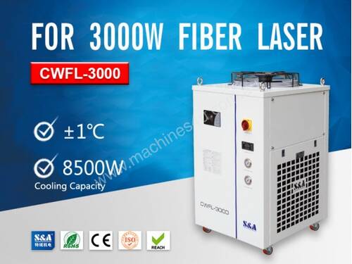High Power Industrial Water Chillers CWFL-3000 For 3000W Fiber Lasers
