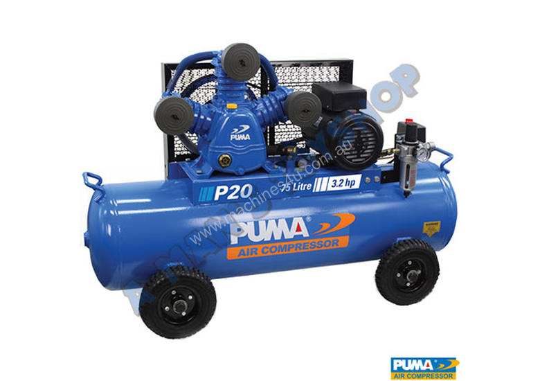 New PUMA AIR COMPRESSOR COMPRESSOR 20 CFM 3 HEAD PUMA High Pressure Air Compressor in , Listed