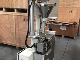 Second-hand 4 side seal sachet filler with powder auger filler for sale! - picture0' - Click to enlarge