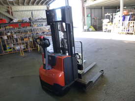2009 BT Staxio SWE120s 1,200 KGs Walk Behind Electric Reach Stacker with Charger (GA1087) - picture0' - Click to enlarge