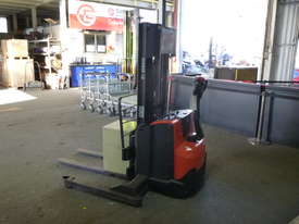 2009 BT Staxio SWE120s 1,200 KGs Walk Behind Electric Reach Stacker with Charger (GA1087) - picture2' - Click to enlarge