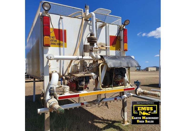 caption 14,500ltr Steel Slide in Water Tank. TS492