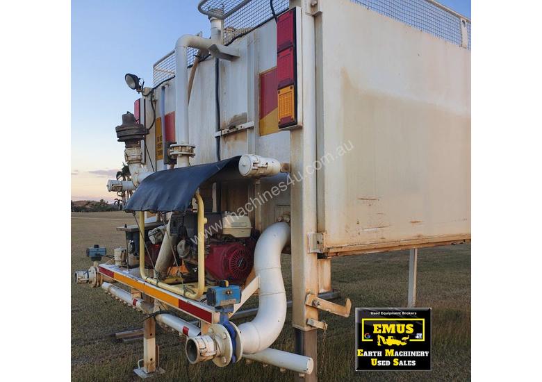 caption 14,500ltr Steel Slide in Water Tank. TS492