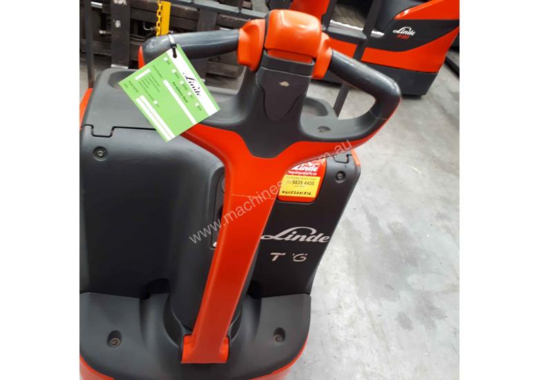caption Used Forklift: T16 Genuine Preowned Linde 1.6t