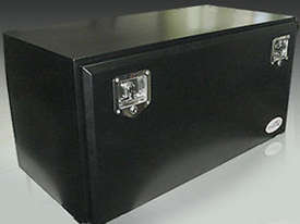 Toolbox Steel Powdercoated Black Truck Tool Box 500x350x400mm TB014 - picture0' - Click to enlarge