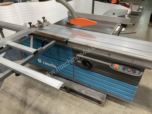 Used Casolin Astra panel saw 3.8m sliding table. 