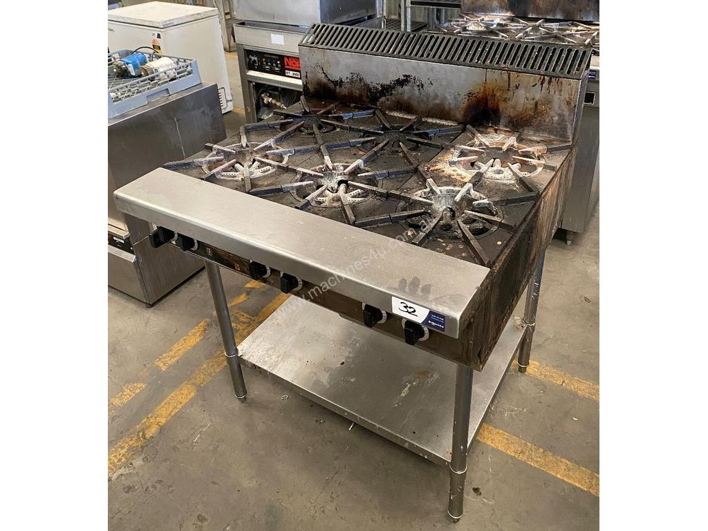 Used garland Garland Commercial 6 Burner Stove 900mm Industrial Burners