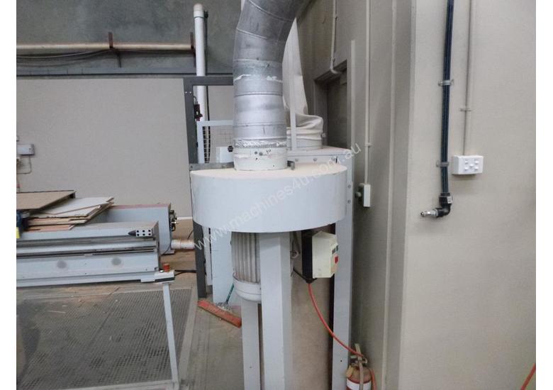 caption 2004 Rapid CT-30410HP 3 Phase 3 Bag Dust Extractor