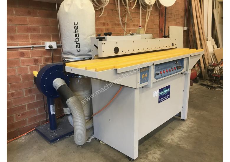 Used edgemaster Edgebander A4 Edgemaster Hot Air Preglued Edgebander in