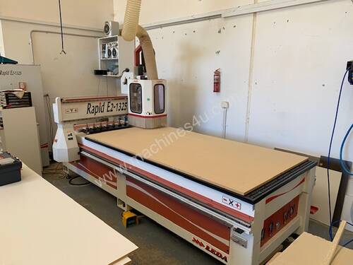 CNC flatbed nesting 2400 X 1200. Great 'starter'unit. With extraction and software included