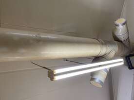 CLEARVIEW dust extractor 4KW with ducting and filters - picture1' - Click to enlarge