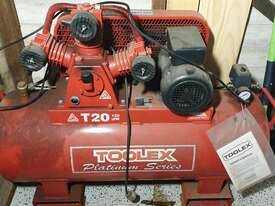 Toolex 120L Air Compressor T20-120L 240V 15A 11CFM 145PSI - picture0' - Click to enlarge