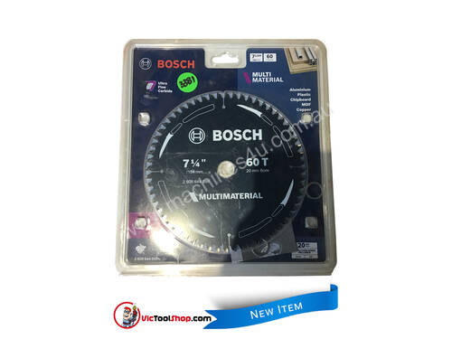 Bosch 184mm 60T TCT Circular Saw Blade for Multi Purpose Cutting - Multilateral 2608644598