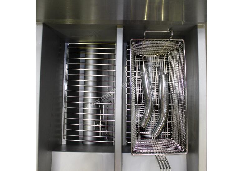 caption Frymax ZH-RF-2A 2 Pan Fryer