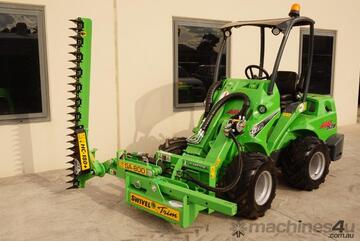 Avant 528 Articulated Mini Loader w SA800 Swivel Trim Hedge Cutter