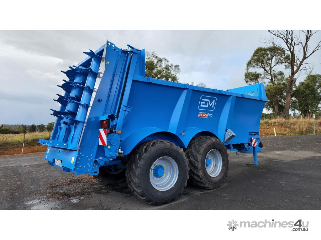New 2023 EM Machinery RX1850HD Manure Spreaders in MOSS VALE, NSW