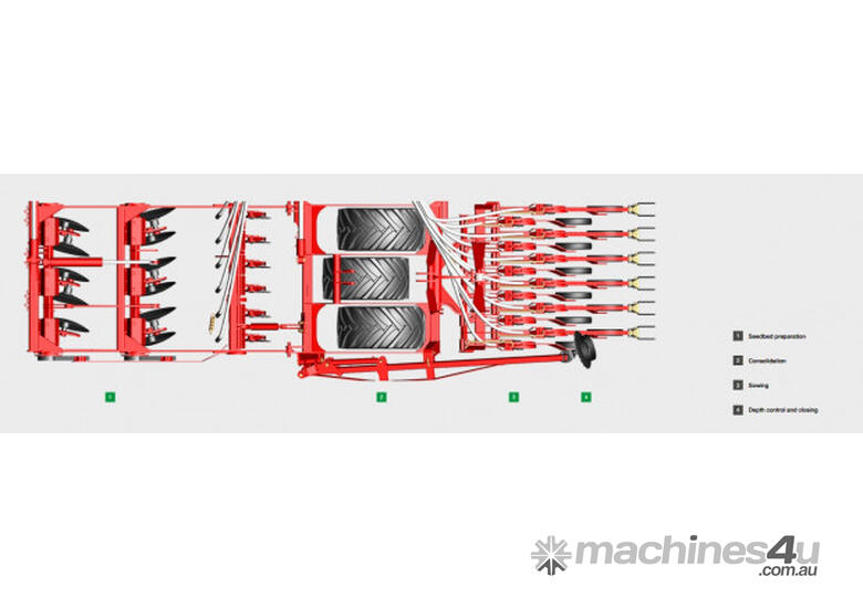 caption Pottinger Terrasem C6 Air Seeder Seeding/Planting Equip