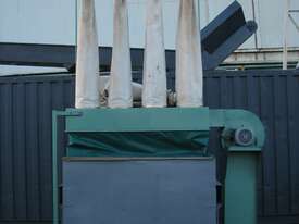 Large Industrial Dust Extractor Collector with 1400L Bin - picture0' - Click to enlarge