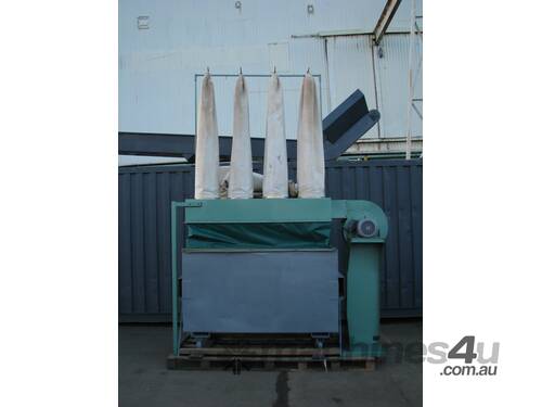 Large Industrial Dust Extractor Collector with 1400L Bin