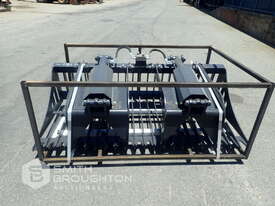 S-08305G 1830MM ROCK GRAPPLE BUCKET TO SUIT SKID STTER LOADER (UNUSED) - picture0' - Click to enlarge