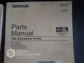 CATERPILLAR 740 ARTICULATED TRUCK SERVICE & PARTS MANUALS - picture0' - Click to enlarge