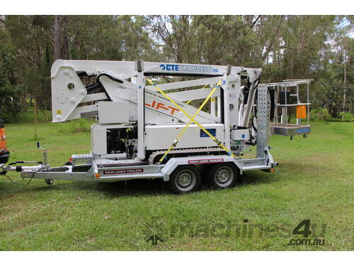 *EXCLUSIVE* (20m) CTE Traccess 200 Spider Lift package with 3.5t trailer