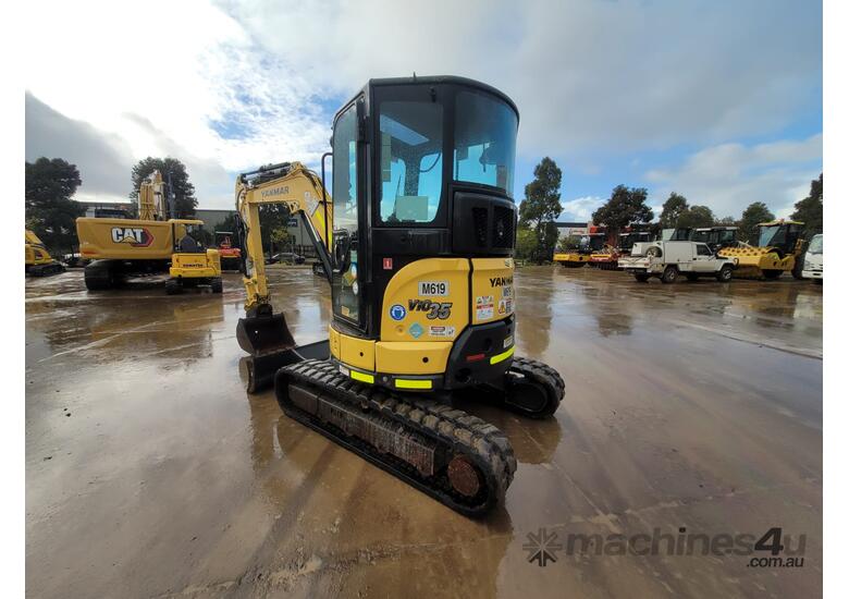 Used 2019 Yanmar USED 2019 YANMAR VIO356 EXCAVATOR WITH A C CAB FULL