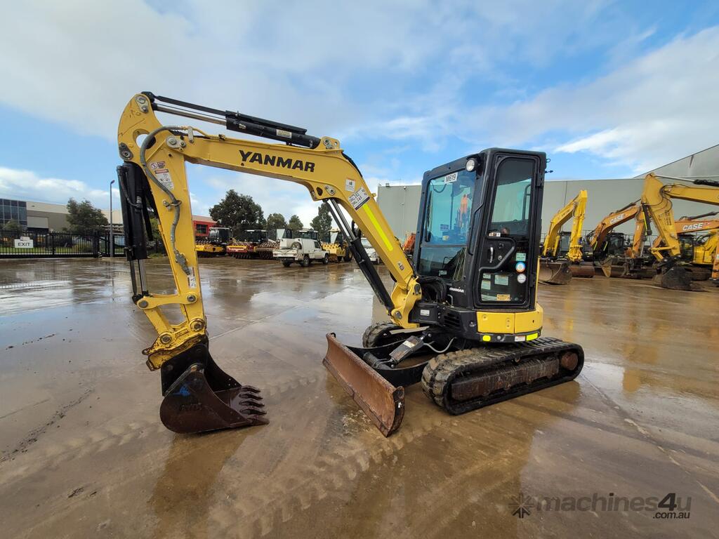 Used 2019 Yanmar USED 2019 YANMAR VIO356 EXCAVATOR WITH A C CAB FULL
