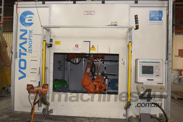 ROFIN 1500W Jenoptik A89 DC015 Laser Perforation ARB IRB4400 ROBOT Cell