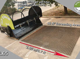 Flipscreen BL65 Skid Steer screening bucket (5 - 9t) Custom built to order (3 weeks) - picture2' - Click to enlarge