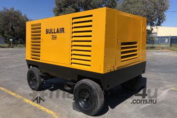 Sullair 750HA DWQ-CAT - 750cfm twin pressure - 100psi - 175psi Diesel Air Compressor, Aftercooled.