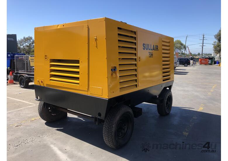 Sullair 750HA DWQ-CAT - 750cfm twin pressure - 100psi - 175psi Diesel Air Compressor, Aftercooled.