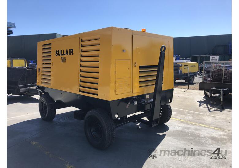 Sullair 750HA DWQ-CAT - 750cfm twin pressure - 100psi - 175psi Diesel Air Compressor, Aftercooled.