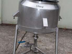 Stainless Steel Jacketed Tank. - picture1' - Click to enlarge