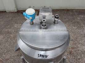 Stainless Steel Jacketed Tank. - picture2' - Click to enlarge