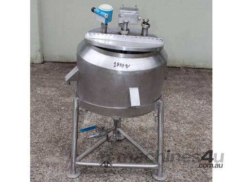 Stainless Steel Jacketed Tank.