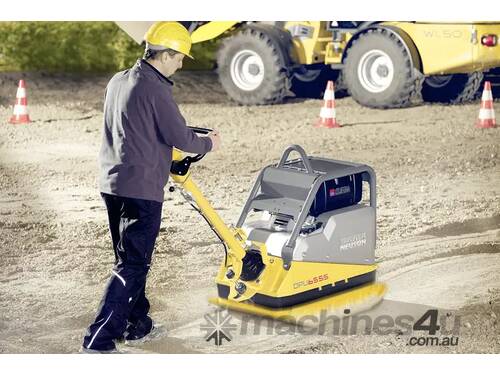 JACKSON PLANT - Wacker Neuson 500kg Plate Compactor - DPU6555HEC - KEY START, DIESEL, COMPATEC