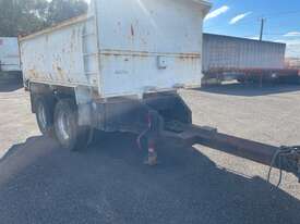 Trailer Pig Trailer Bogie 2 way tail gate 8ft draw bar 1TKI350 SN1476 - picture0' - Click to enlarge