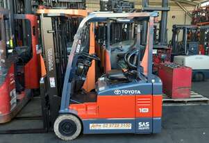 ACTIVE FORKLIFTS - Toyota 1.8 ton electric forklift for sale-4.3m container mast solid tyres side sh ACTIVE FORKLIFTS - Toyota 1.8 ton electric forklift for sale-4.3m container mast solid tyres side sh