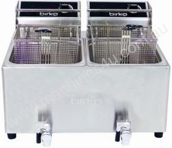 caption Birko 1001004 Counter-Top Fryer Two Basket