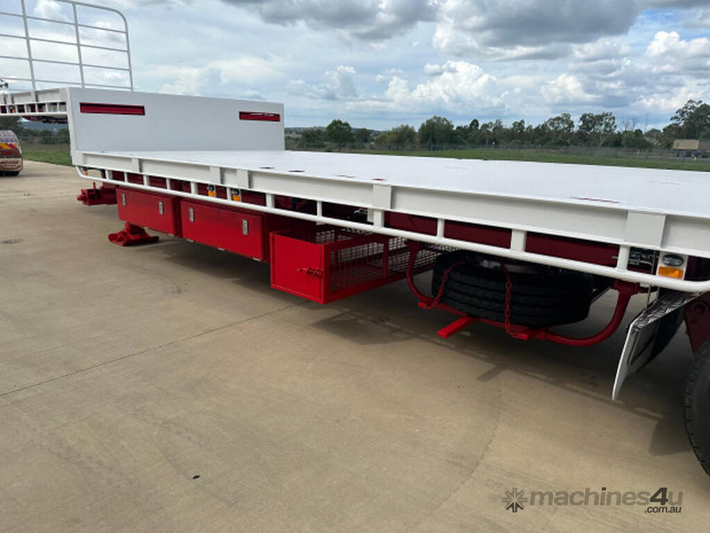 Buy New 2023 moore Moore R T Lead Mid Drop Deck Trailer Drop Deck