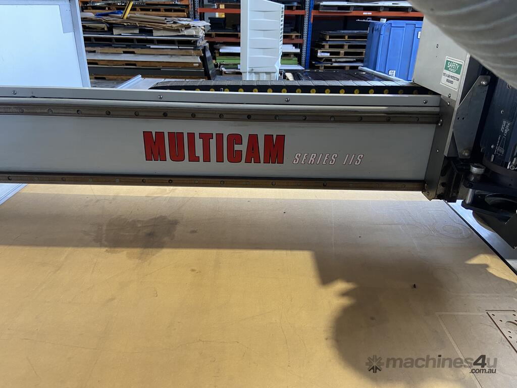 Used multicam CNC flatbed router - Multicam 2440 x 1220 Flatbed Nesting ...