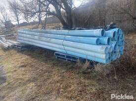 Blue Brute 150mm Watermain Pipe 34 Length's approximately. Please Note UPVC Has Been Exposed To The  - picture0' - Click to enlarge