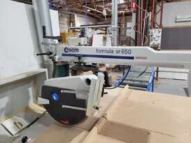 SCM Radial Arm Saw SR650 - Precision Performance with Minimal Use - picture0' - Click to enlarge