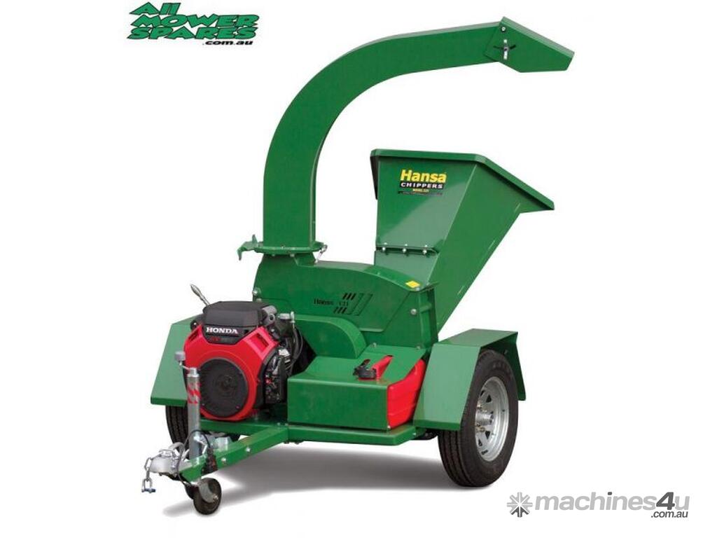 New hansa Hansa C21 Chipper Shredder Mulcher 130mm With Honda 4 Stroke