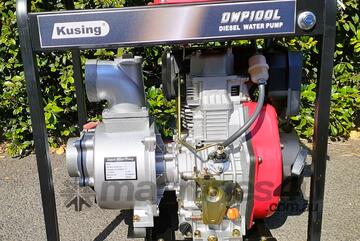 4 Inch Diesel Water Transfer Pump Electric start 12L tank