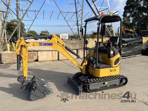 New 2022 xcmg XCMG 1 7T Excavator Civil Spec XE17U with Buckets and ...