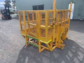 Lift Cage Attachment (To Suit CAT Loader) - picture1' - Click to enlarge