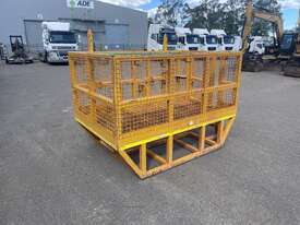 Lift Cage Attachment (To Suit CAT Loader) - picture2' - Click to enlarge