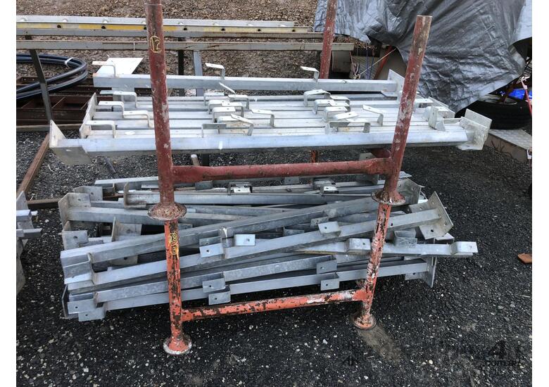 Used NONE Form work Stanchions system safety rails Steel Beam Assembly